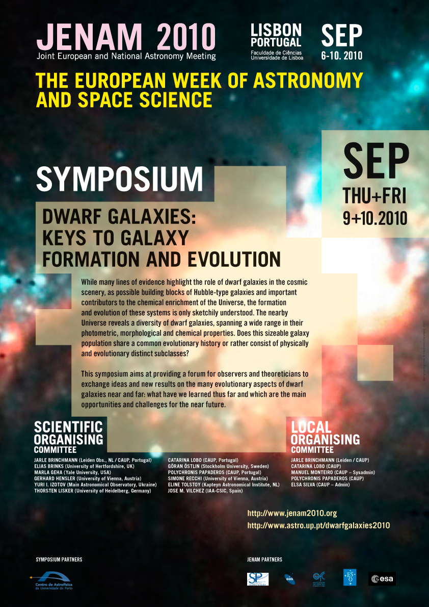 Symposium on Dwarf Galaxies, JENAM 2010