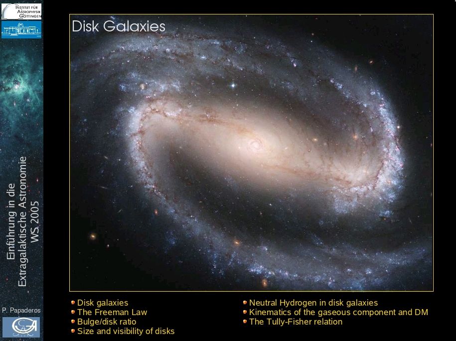 Disk Galaxies