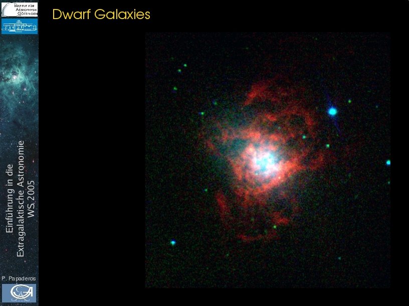 Dwarf Galaxies